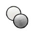 Lastolite Circular Reflector, Silver/White, 12